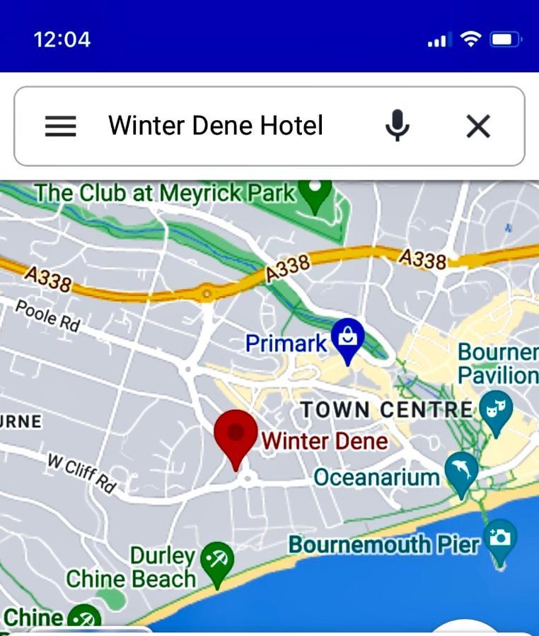 The Winter Dene Hotel Bournemouth Esterno foto